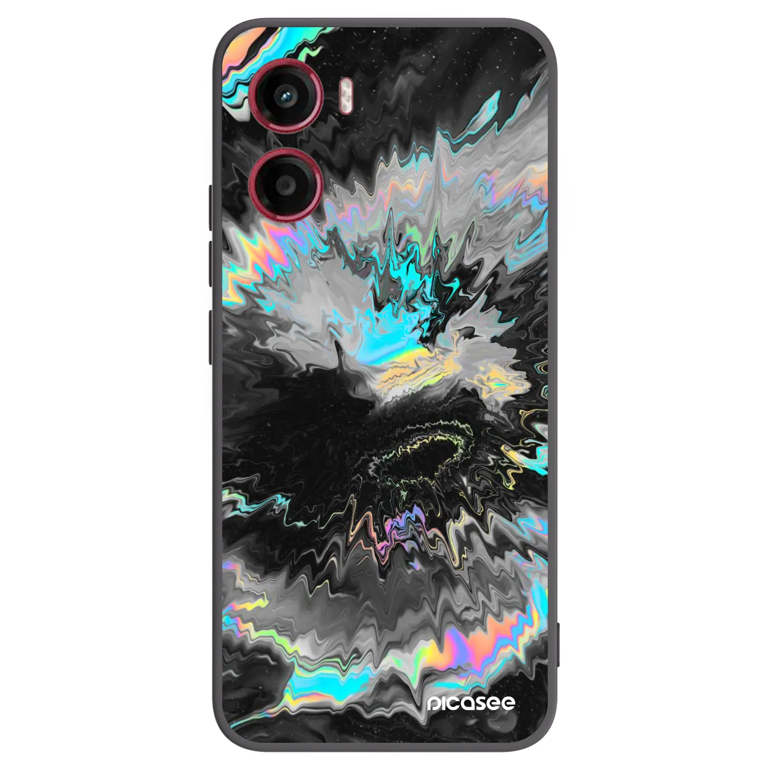 Picasee crna silikonska maskica za Motorola Moto G05 - Magnetic