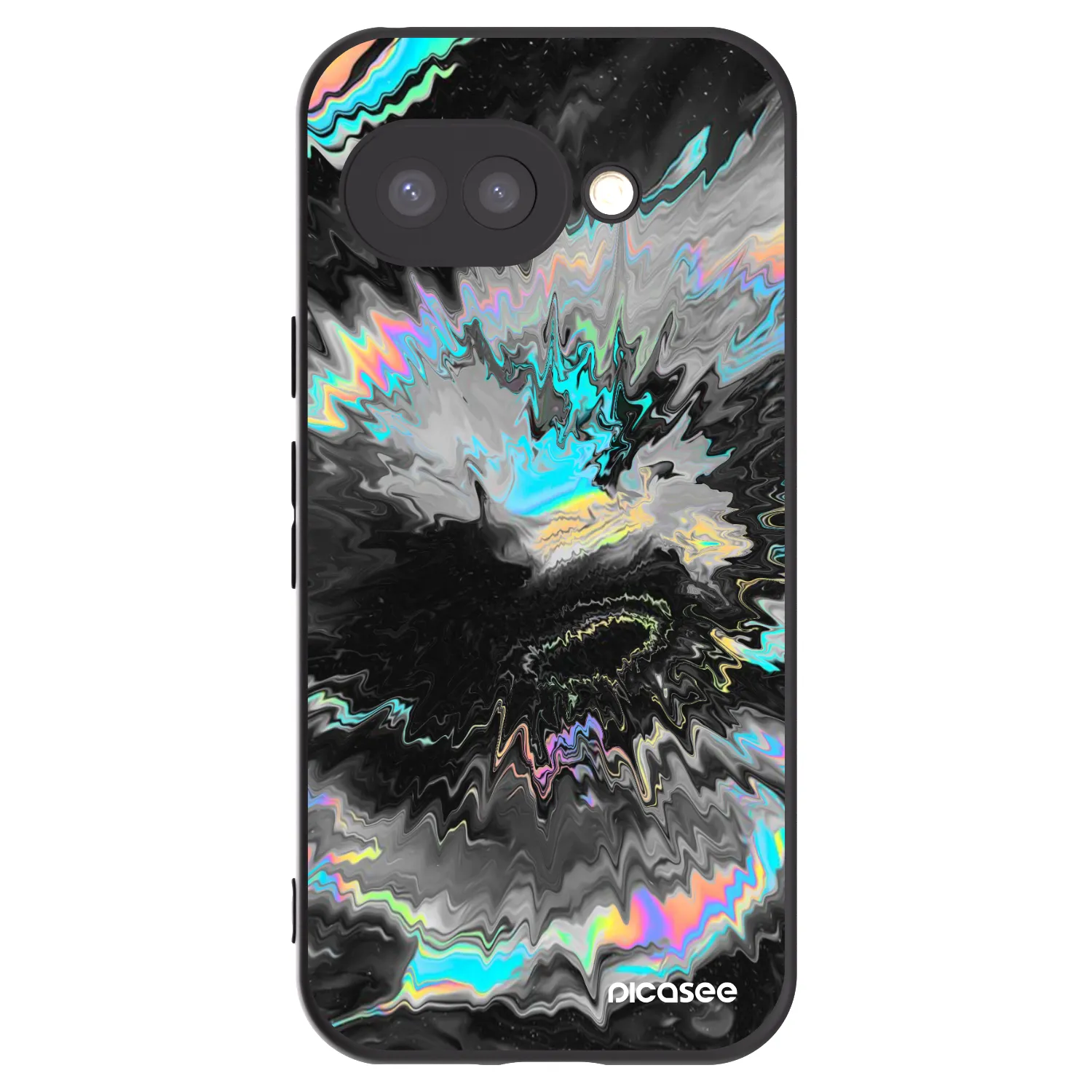 Picasee crna silikonska maskica za Google Pixel 9a - Magnetic
