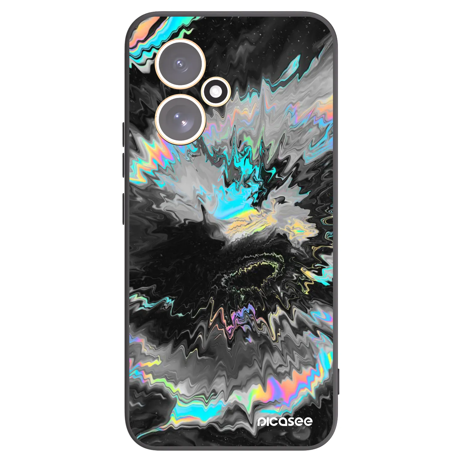 Picasee crna silikonska maskica za Honor 400 5G - Magnetic