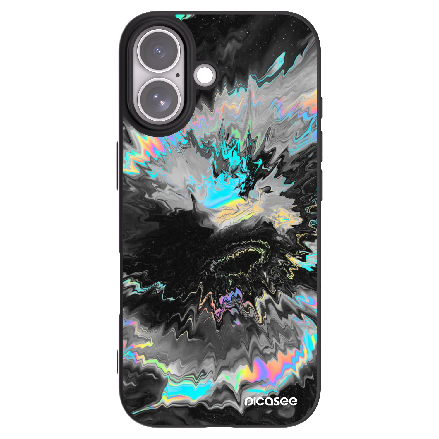 Picasee crna silikonska maskica za Apple iPhone 17 - Magnetic