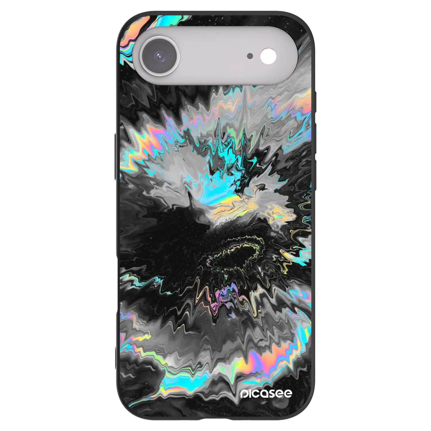 Picasee crna silikonska maskica za Apple iPhone Air - Magnetic