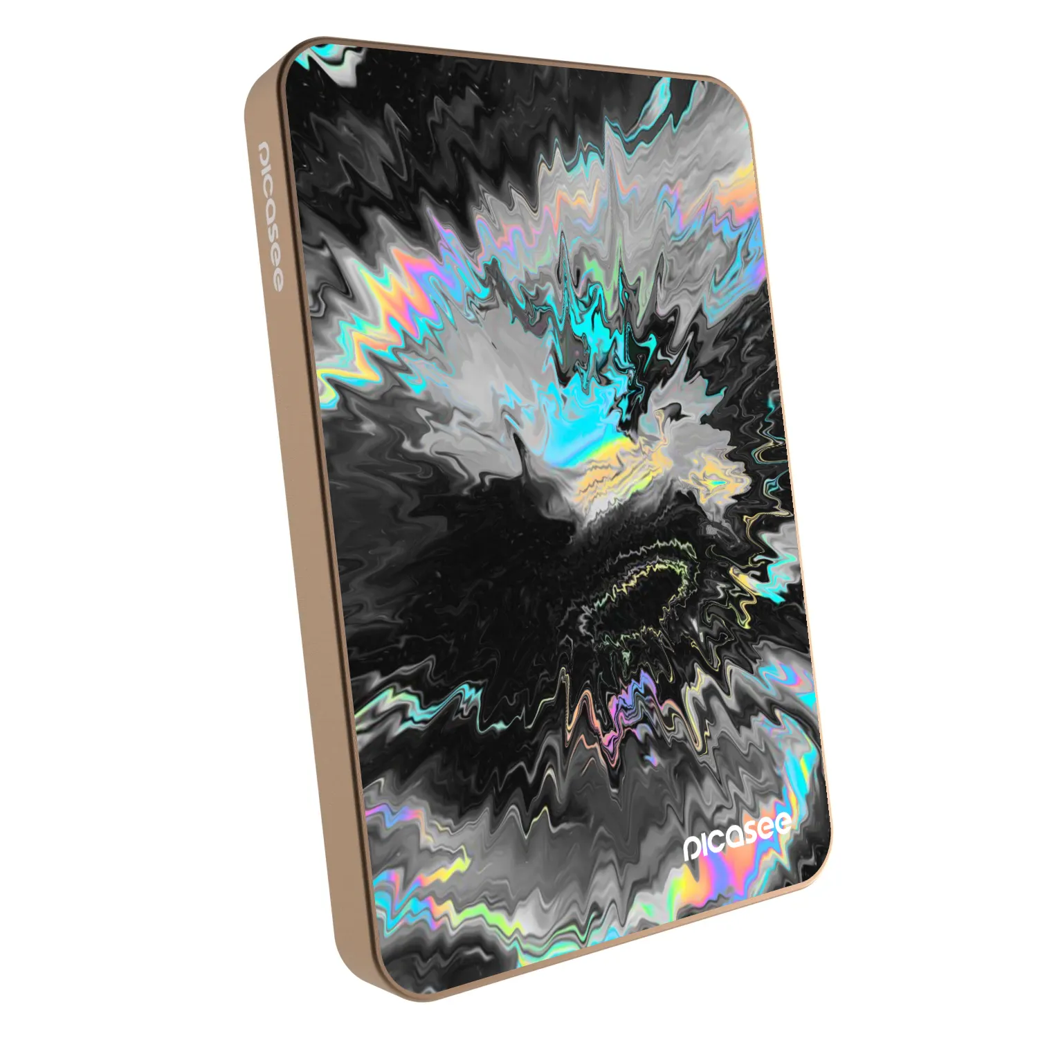 Picasee Prijenosni punjač s MagSafe 5 000 mAh Zlatni - Magnetic