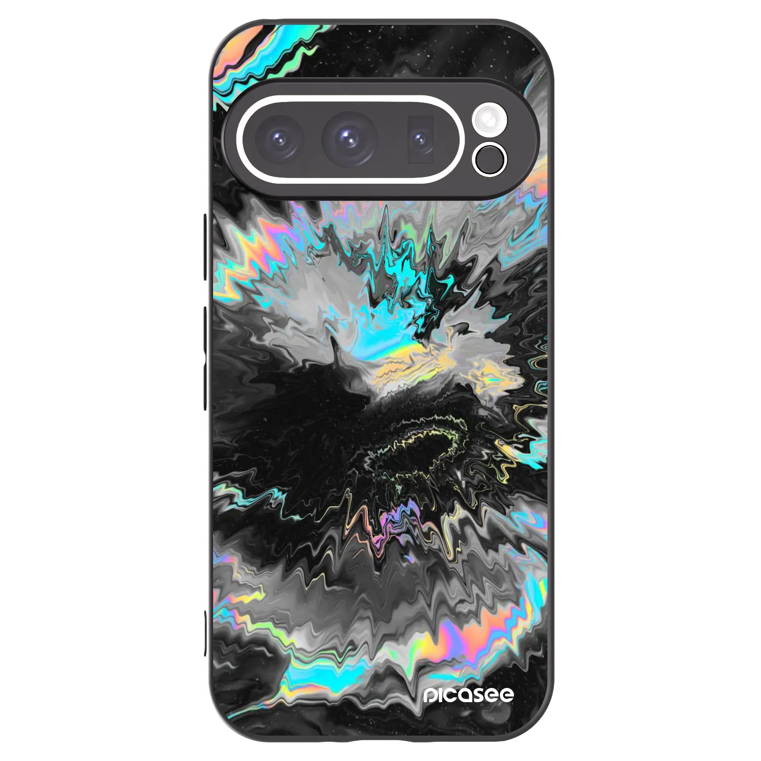 Picasee crna silikonska maskica za Google Pixel 9 Pro XL - Magnetic