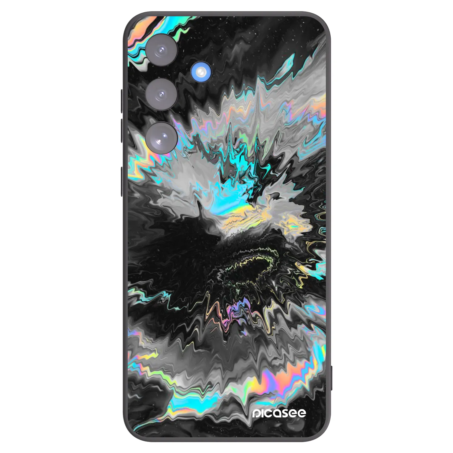 Picasee crna silikonska maskica za Samsung Galaxy S25 FE 5G - Magnetic