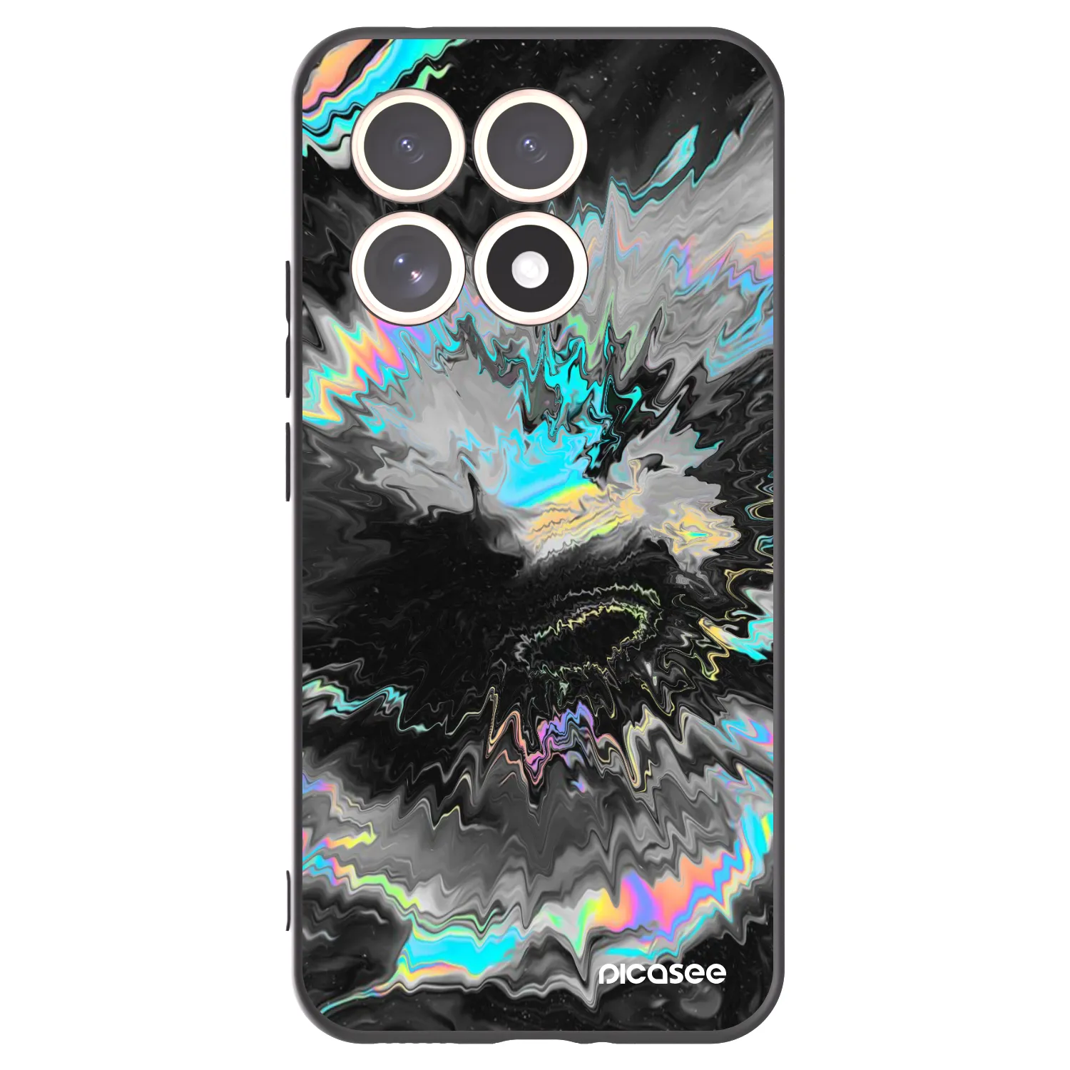 Picasee crna silikonska maskica za Xiaomi 15T - Magnetic