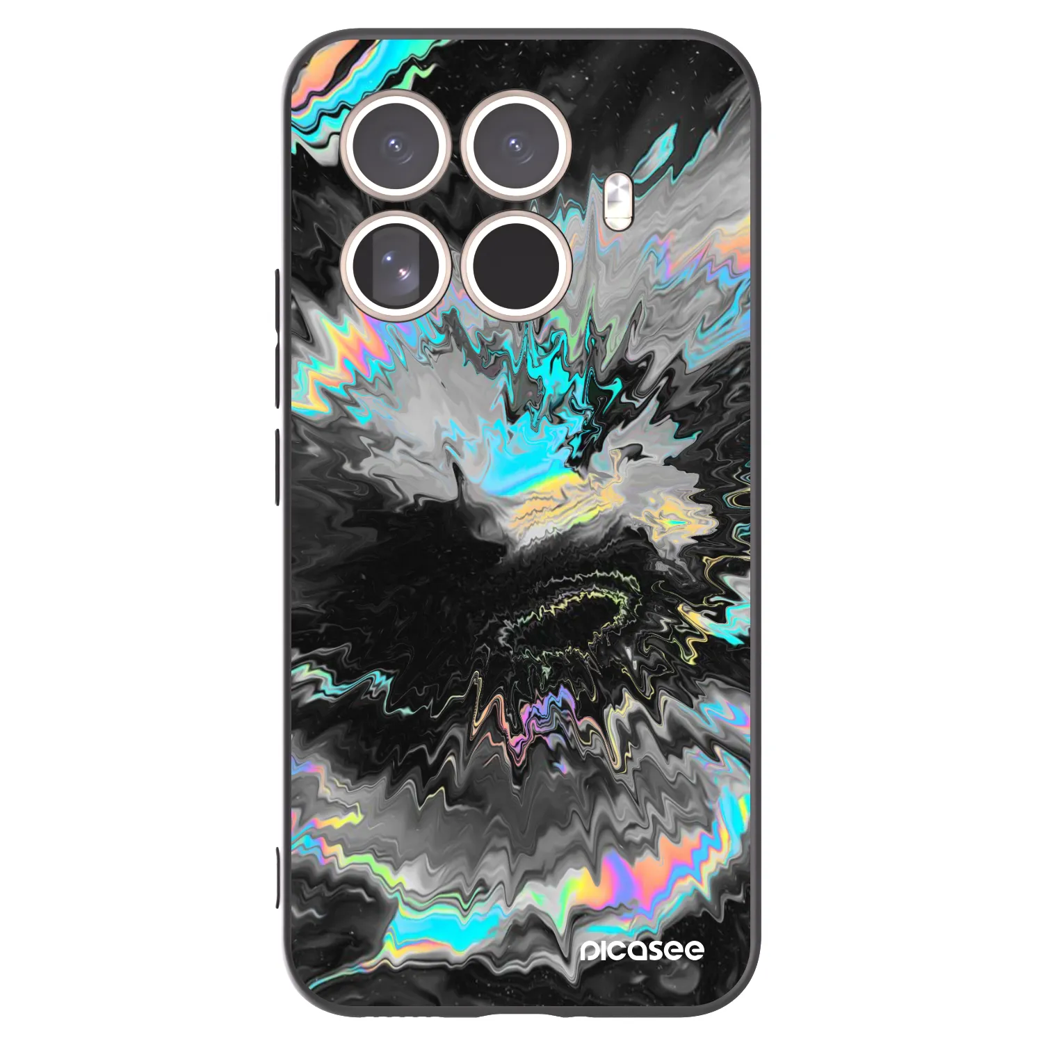 Picasee crna silikonska maskica za Xiaomi 15T Pro - Magnetic
