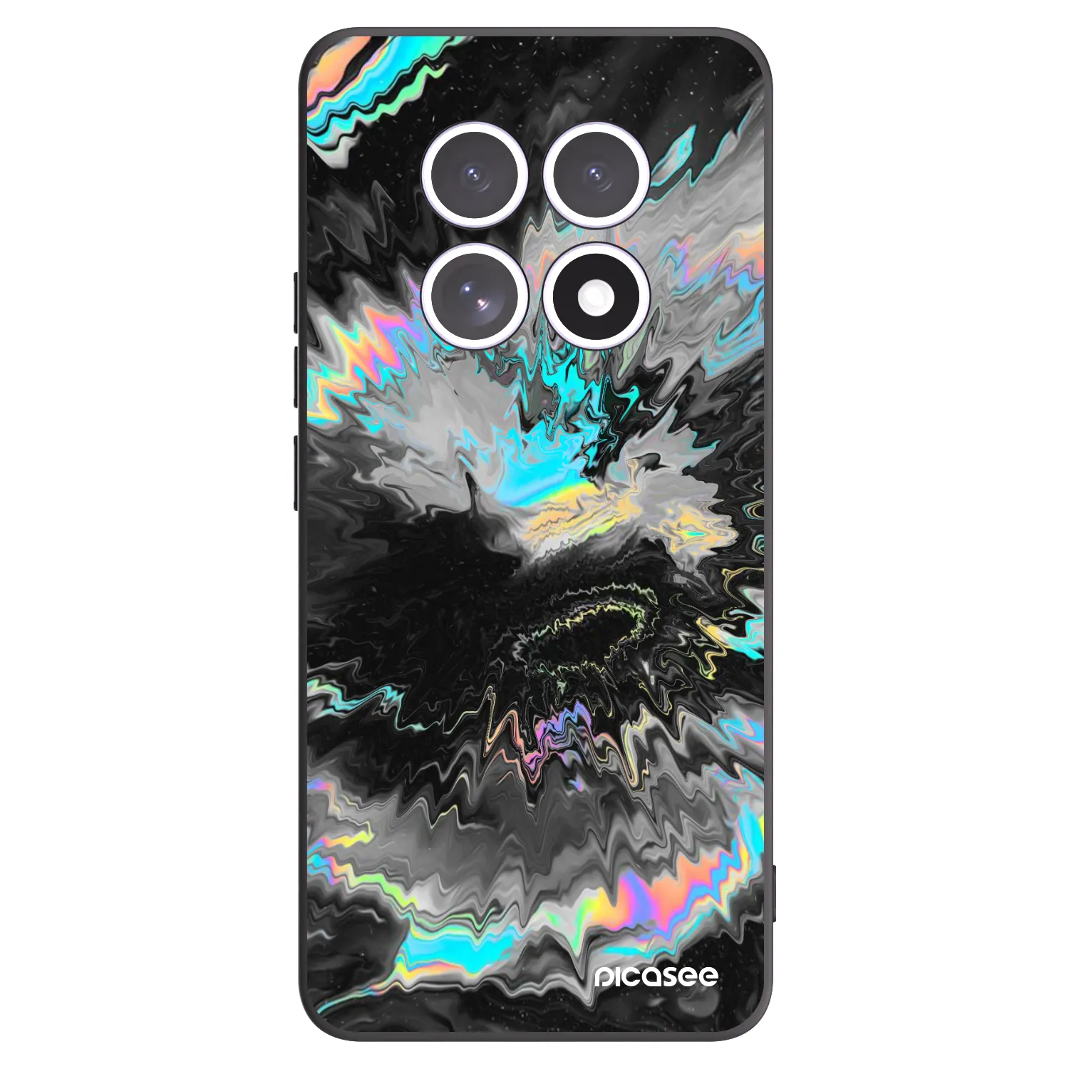 Picasee crna silikonska maskica za Xiaomi Redmi Note 15 - Magnetic