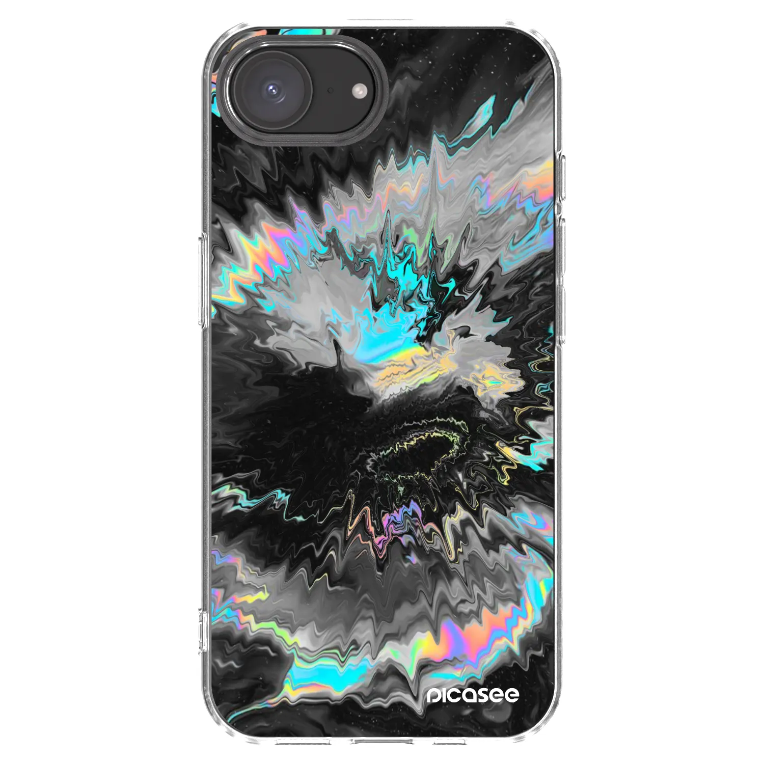 Picasee silikonska prozirna maskica za Apple iPhone 17e - Magnetic