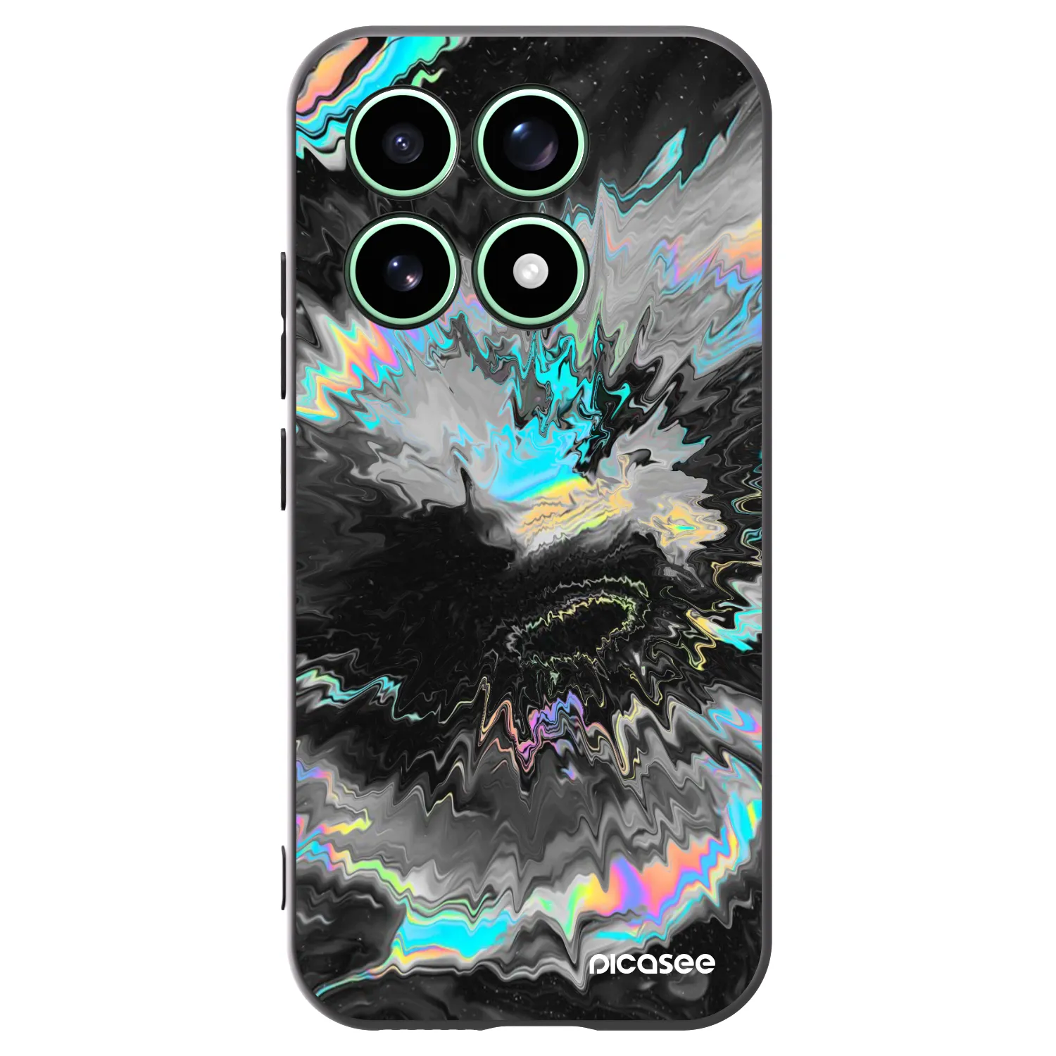 Picasee crna silikonska maskica za Xiaomi 17 - Magnetic