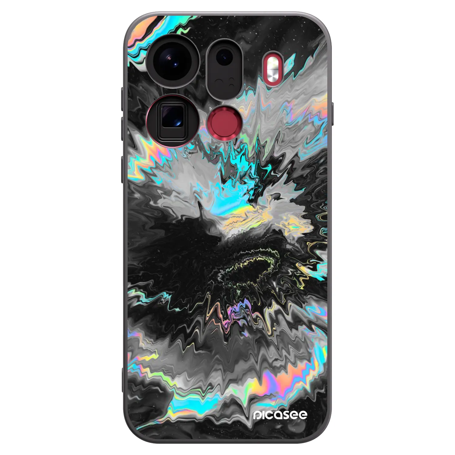 Picasee crna silikonska maskica za OPPO Find X9 Pro - Magnetic