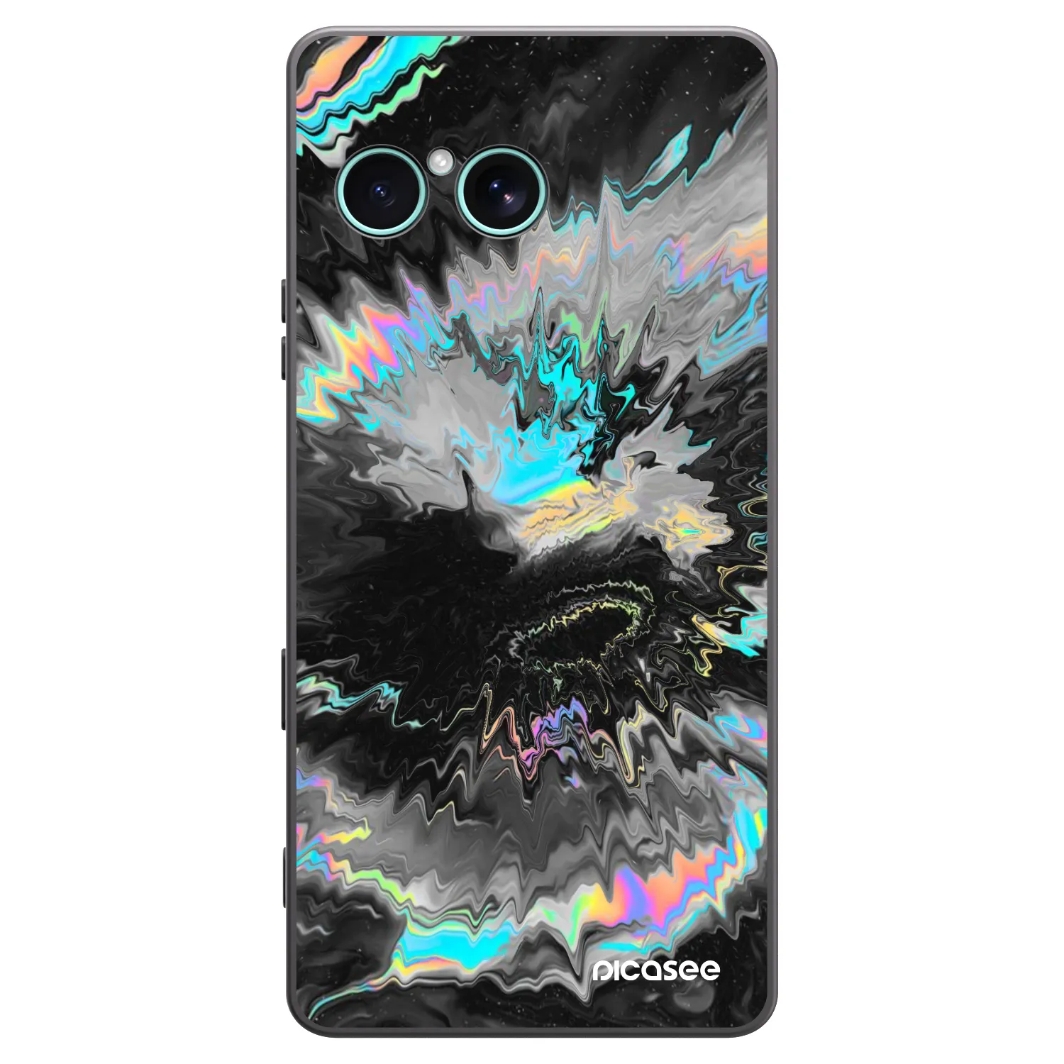 Picasee crna silikonska maskica za Sony Xperia 10 VII - Magnetic