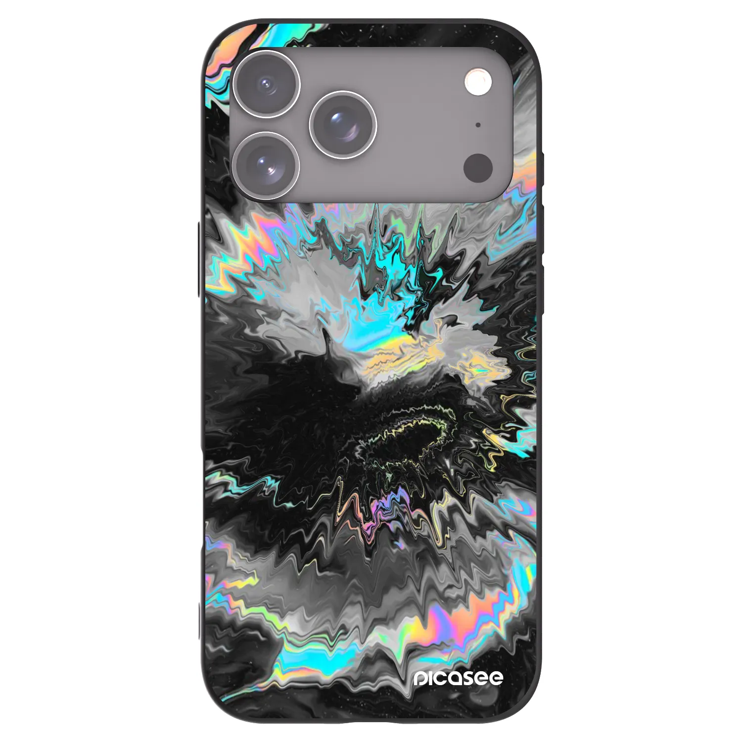 Picasee crna silikonska maskica za Apple iPhone 18 Pro Max - Magnetic