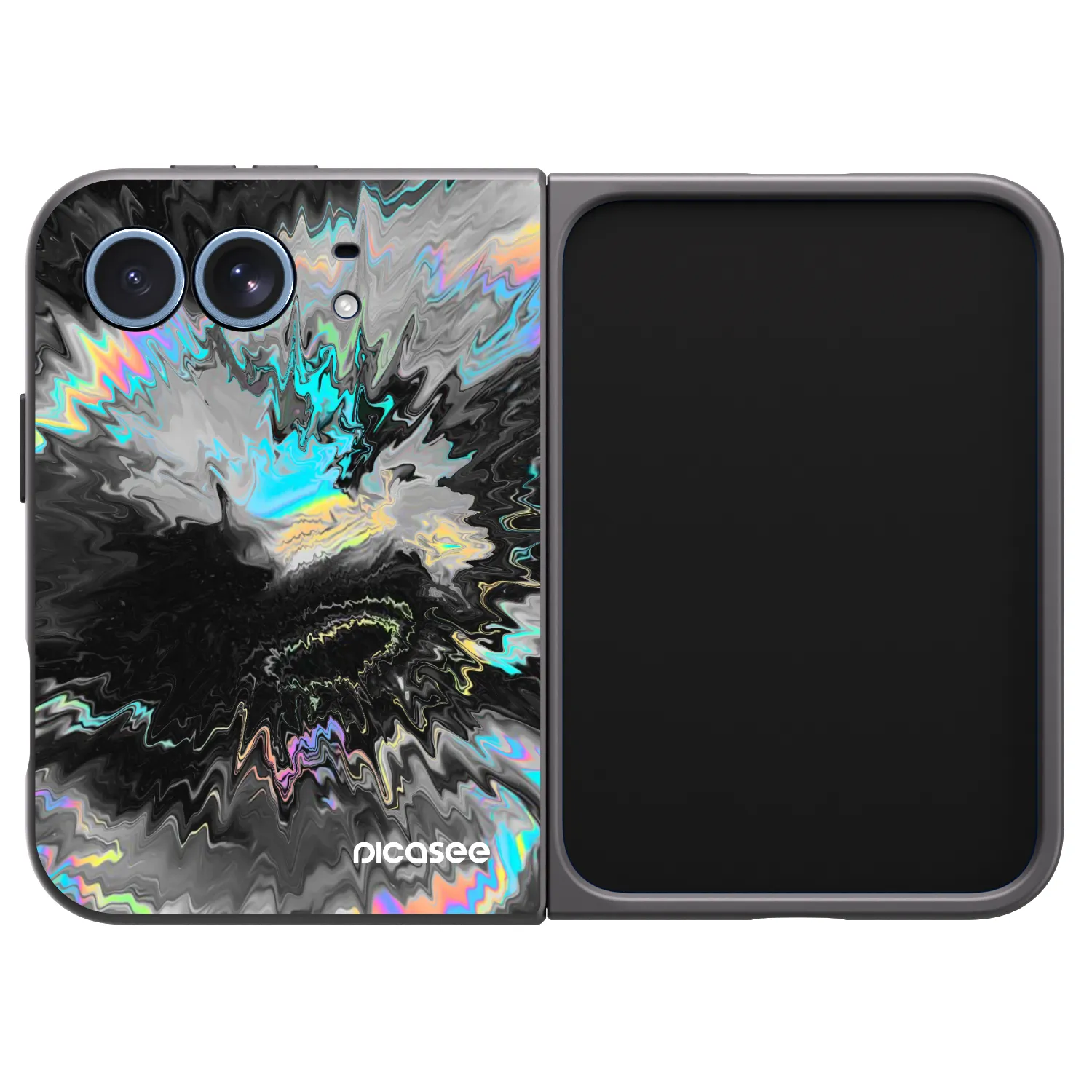 Picasee crna silikonska maskica za Apple iPhone Ultra - Magnetic