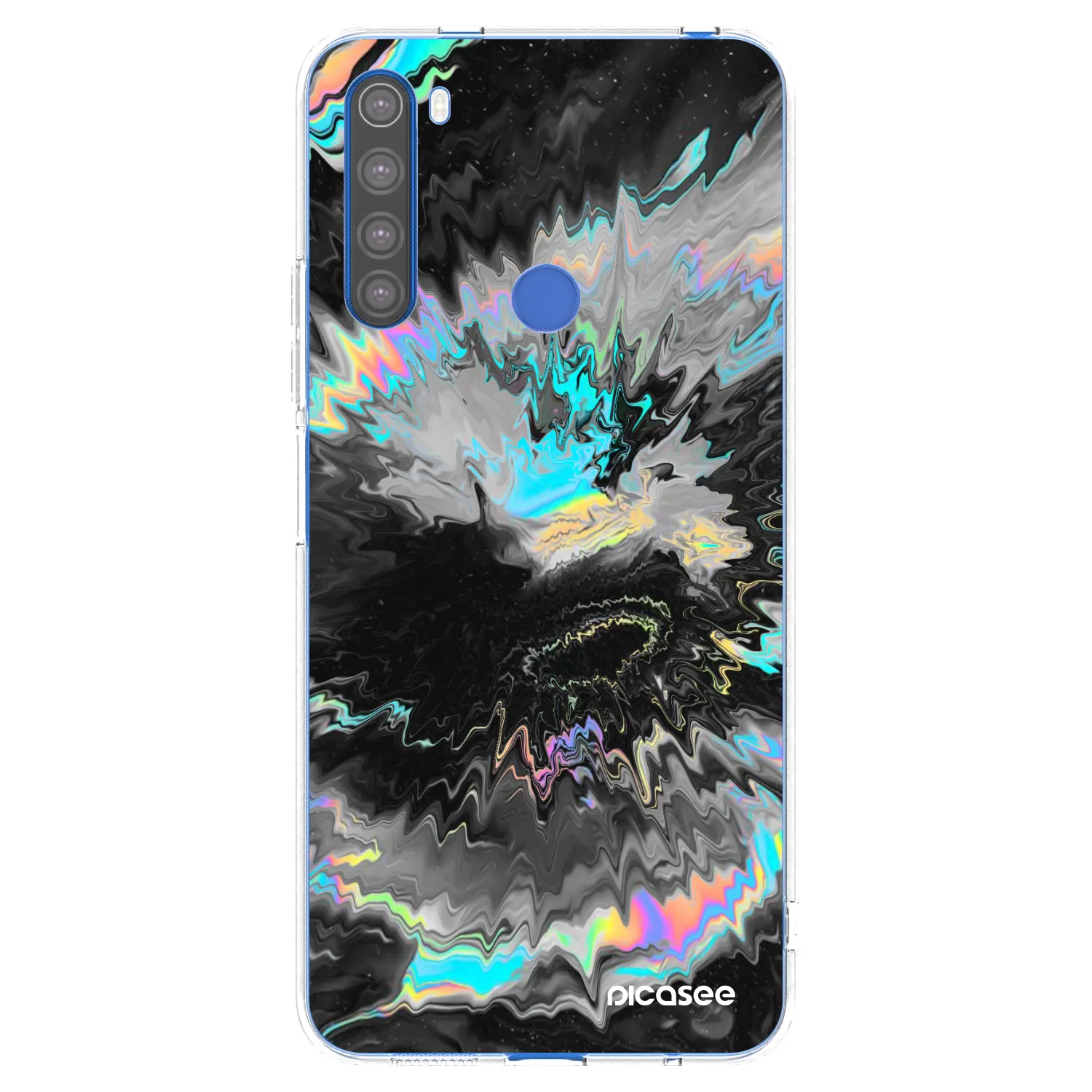 Picasee silikonska prozirna maskica za Xiaomi Redmi Note 8T - Magnetic