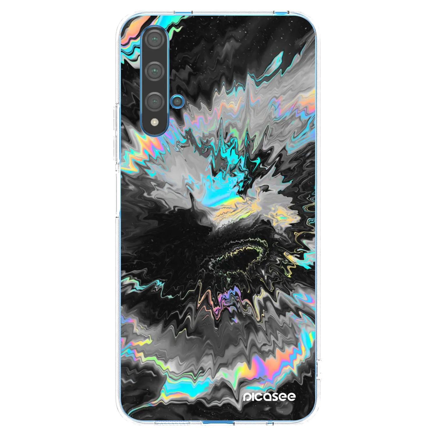 Picasee silikonska prozirna maskica za Huawei Nova 5T - Magnetic