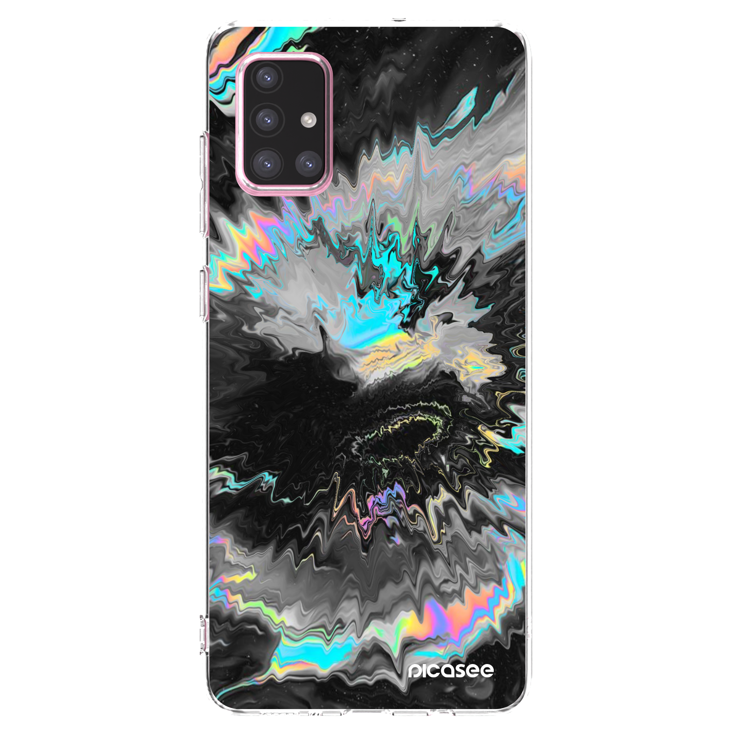 Picasee silikonska prozirna maskica za Samsung Galaxy A71 A715F - Magnetic