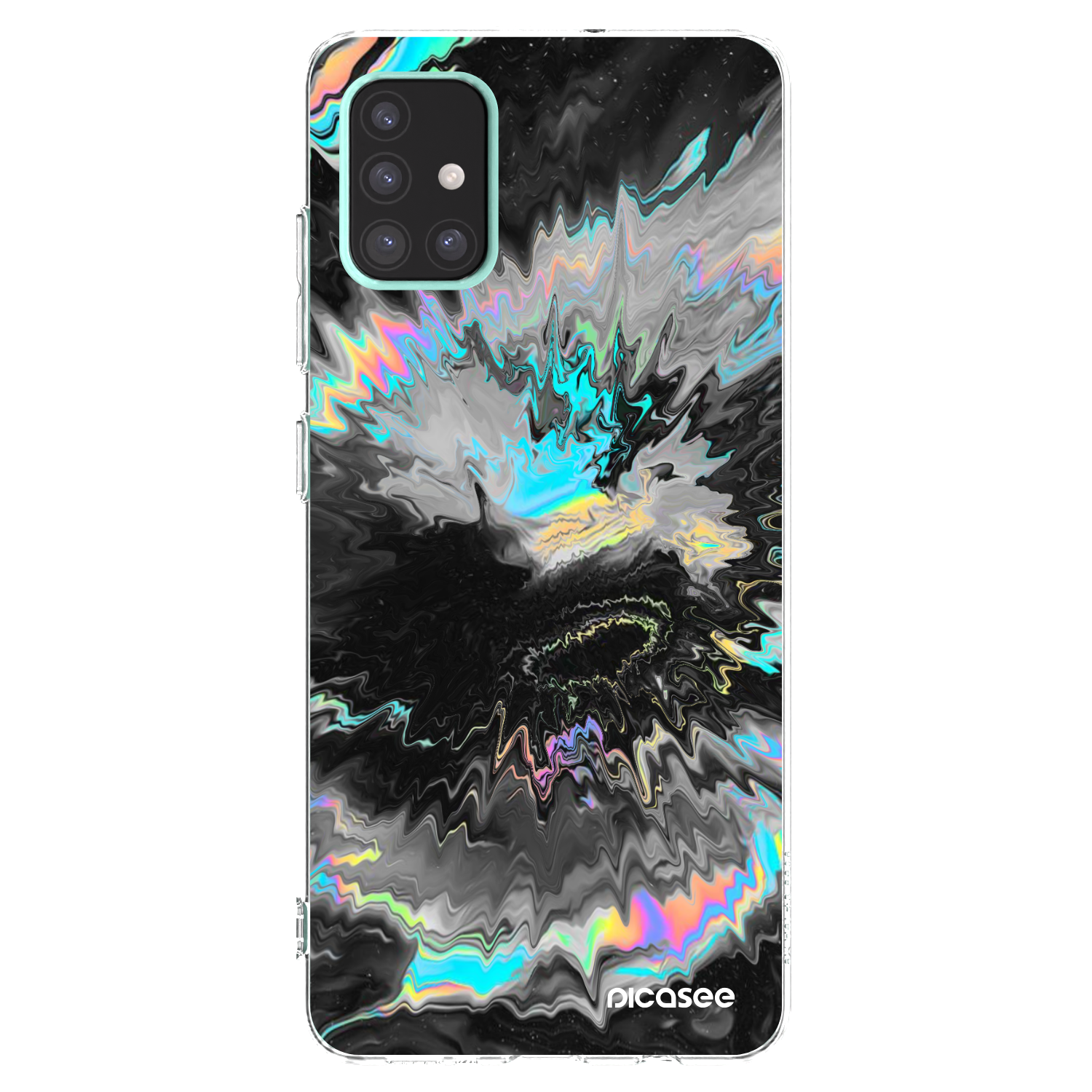 Picasee silikonska prozirna maskica za Samsung Galaxy A51 A515F - Magnetic