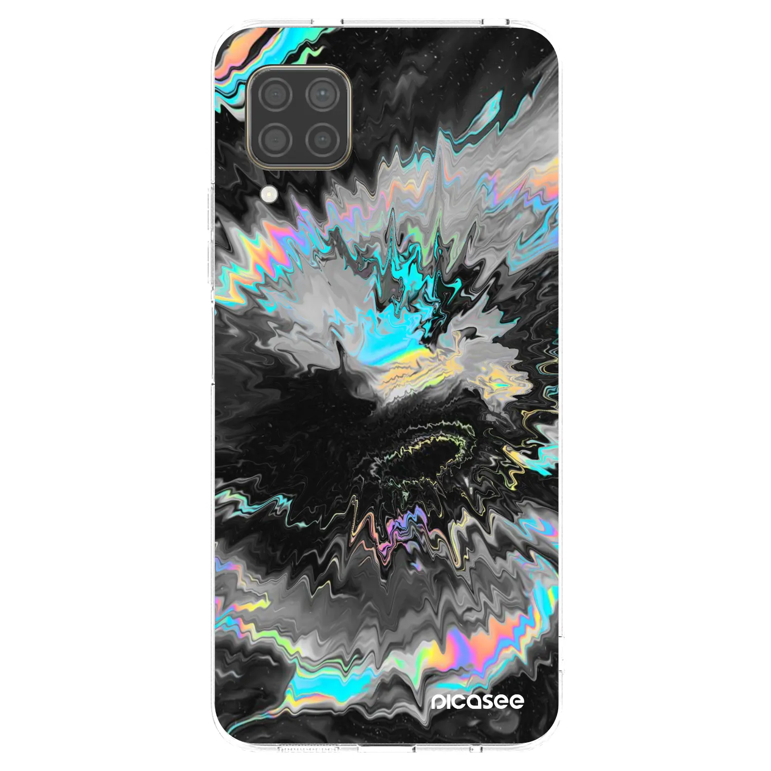 Picasee silikonska prozirna maskica za Huawei P40 Lite - Magnetic