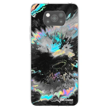 Picasee crna silikonska maskica za Xiaomi Poco X3 - Magnetic