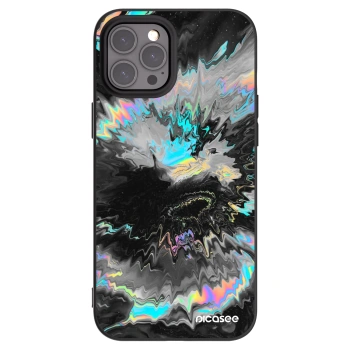 Picasee crna silikonska maskica za Apple iPhone 12 Pro Max - Magnetic