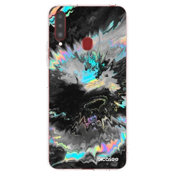 Picasee silikonska prozirna maskica za Samsung Galaxy A20s - Magnetic