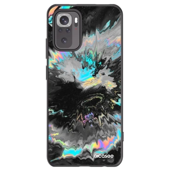 Picasee crna silikonska maskica za Xiaomi Redmi Note 10S - Magnetic