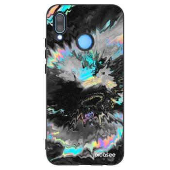 Picasee crna silikonska maskica za Huawei P20 Lite - Magnetic