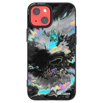 Picasee crna silikonska maskica za Apple iPhone 13 mini - Magnetic