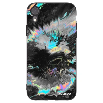 Picasee crna silikonska maskica za Apple iPhone XR - Magnetic