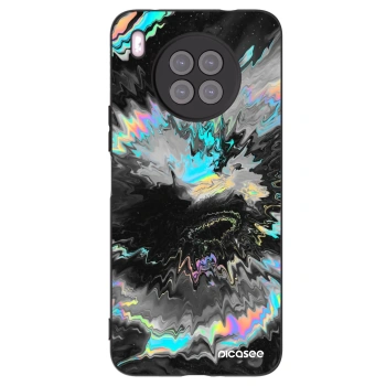 Picasee crna silikonska maskica za Huawei Nova 8i - Magnetic