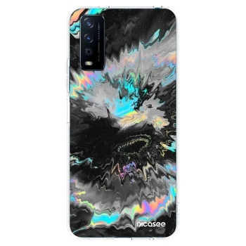 Picasee silikonska prozirna maskica za Vivo Y11s - Magnetic