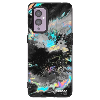Picasee crna silikonska maskica za OnePlus 9 - Magnetic