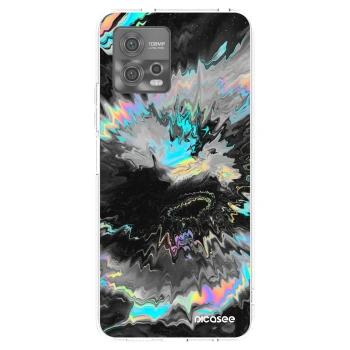 Picasee silikonska prozirna maskica za Motorola Moto G72 - Magnetic