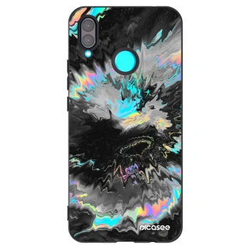 Picasee crna silikonska maskica za Huawei Nova 3 - Magnetic