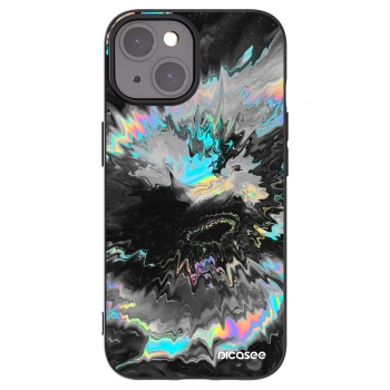 Picasee crna silikonska maskica za Apple iPhone 15 - Magnetic