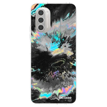 Picasee silikonska prozirna maskica za Motorola Moto G51 - Magnetic