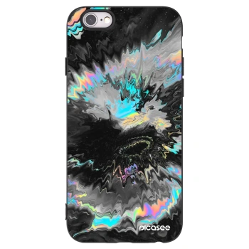 Picasee crna silikonska maskica za Apple iPhone 6/6S - Magnetic