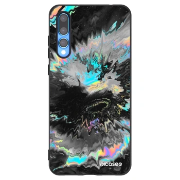 Picasee crna silikonska maskica za Huawei P20 Pro - Magnetic