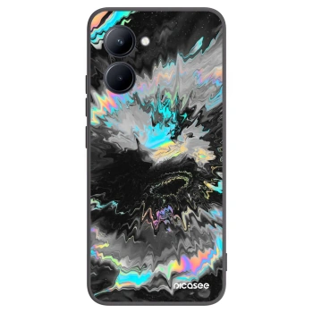 Picasee crna silikonska maskica za Realme C33 (2023) - Magnetic