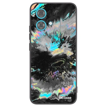 Picasee crna silikonska maskica za Motorola Edge 40 Neo - Magnetic