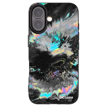 Picasee crna silikonska maskica za Apple iPhone 16 - Magnetic