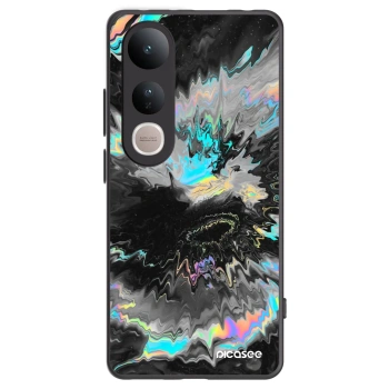 Picasee crna silikonska maskica za Vivo V50 Lite 5G - Magnetic