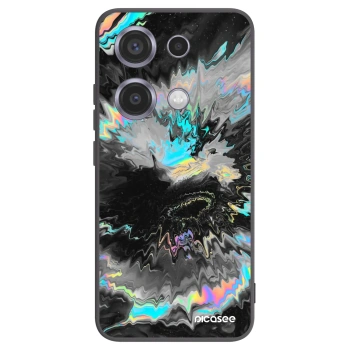 Picasee crna silikonska maskica za Xiaomi Redmi Note 14S - Magnetic