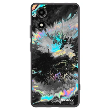 Picasee crna silikonska maskica za Motorola Moto E14 - Magnetic