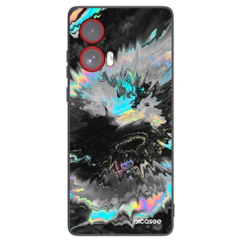 Picasee crna silikonska maskica za Motorola Edge 50 Fusion - Magnetic