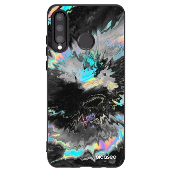 Picasee crna silikonska maskica za Huawei P30 Lite - Magnetic