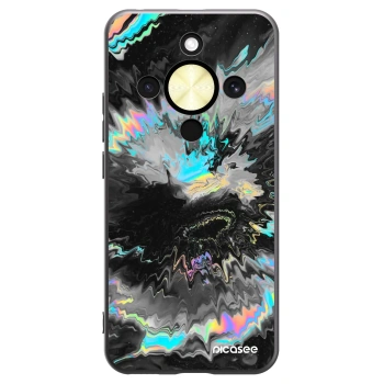 Picasee crna silikonska maskica za Honor Magic8 Lite 5G - Magnetic