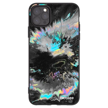 Picasee crna silikonska maskica za Apple iPhone 11 Pro Max - Magnetic