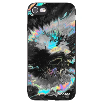 Picasee crna silikonska maskica za Apple iPhone SE 2020 - Magnetic