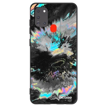 Picasee crna silikonska maskica za Samsung Galaxy A21s - Magnetic